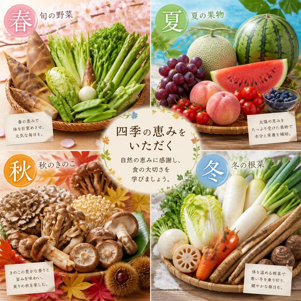 季節の味覚を体験